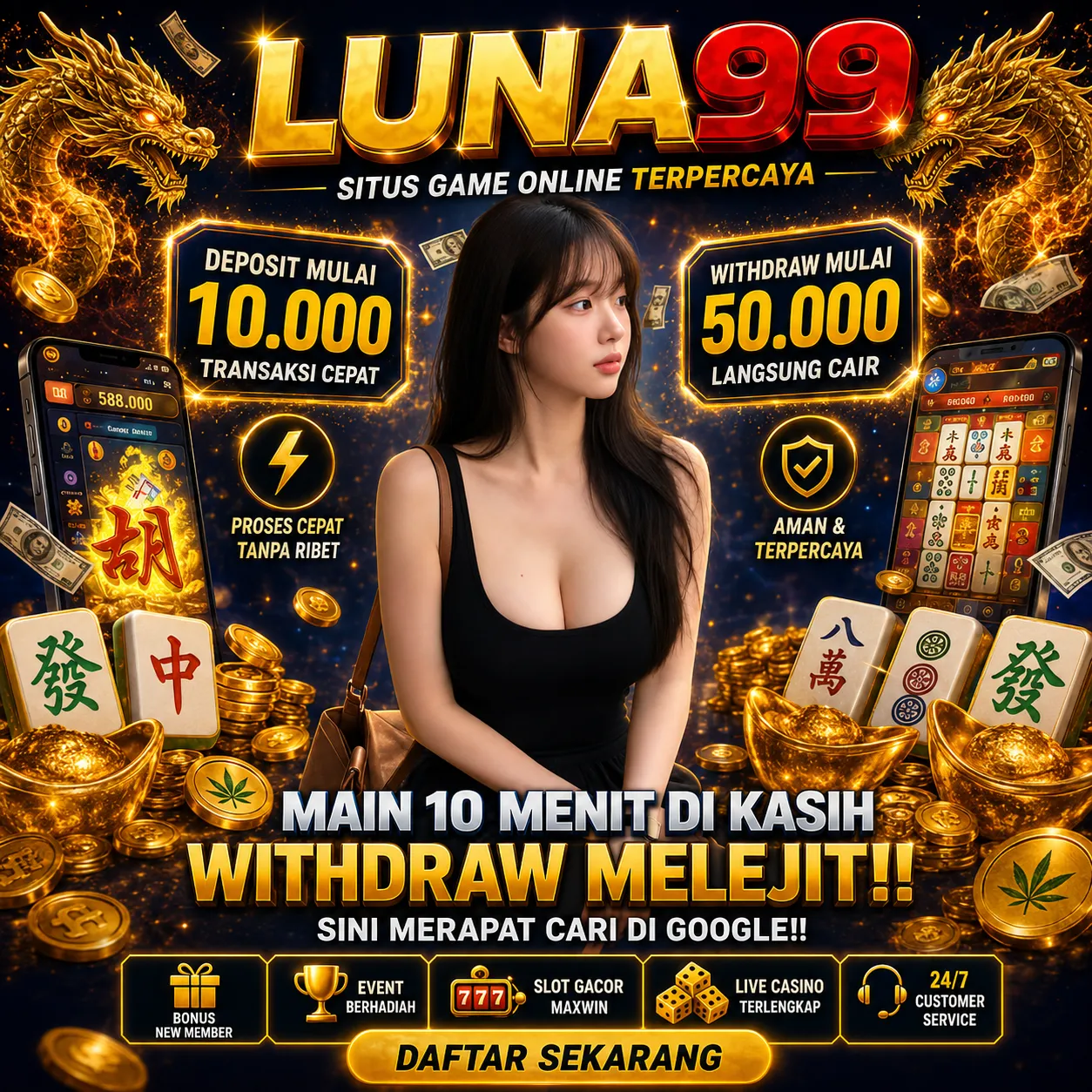 LUNA99 Ragam Permainan Seru Dengan Peluang Kemenangan Besar